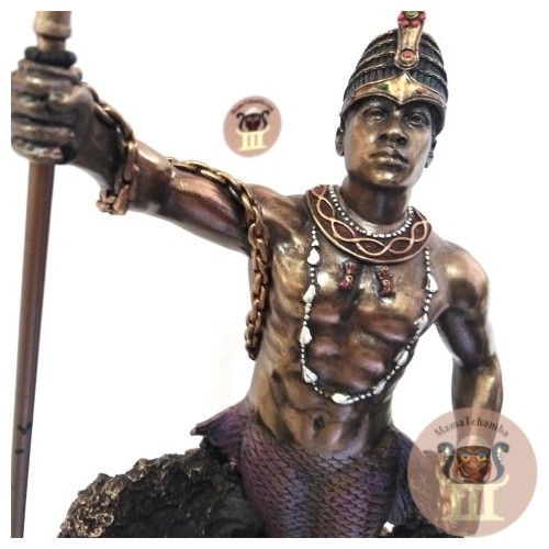 Figura de Olokun Color Bronce