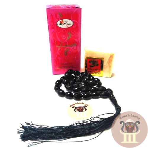 Pack Perfume en Roll on Sabaya , Pasta de Almizcle y Tasbih.