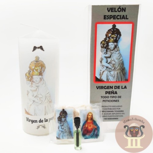 Velón Virgen de la Peña