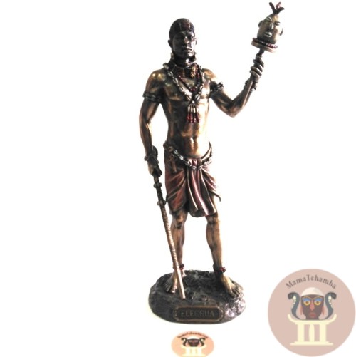 Figura de Eleggua Color Bronce