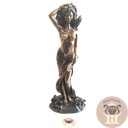 Figura de Oshun color bronce