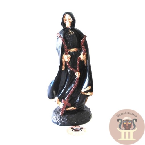 Santa muerte con rosario