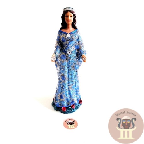 figura de yemaya vestida