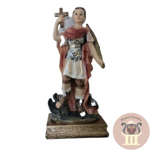 Figura de san expedito de 13 centimetros